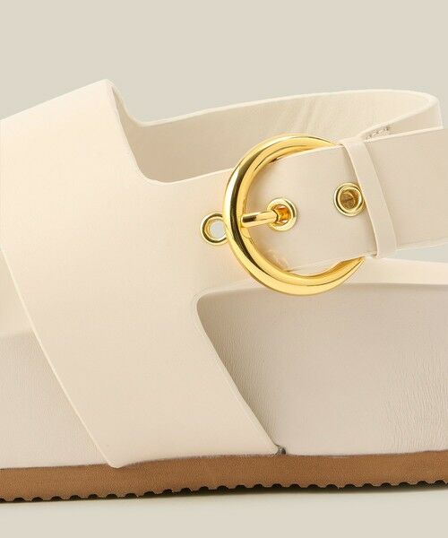 ROPE' / ロペ サンダル | スプリットレザーフットベッドサンダル | 詳細12