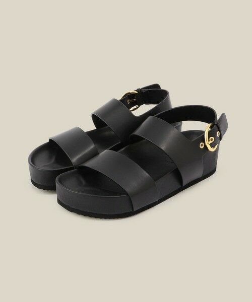 ROPE' / ロペ サンダル | スプリットレザーフットベッドサンダル | 詳細14