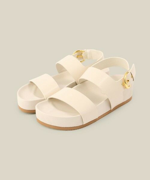 ROPE' / ロペ サンダル | スプリットレザーフットベッドサンダル | 詳細15