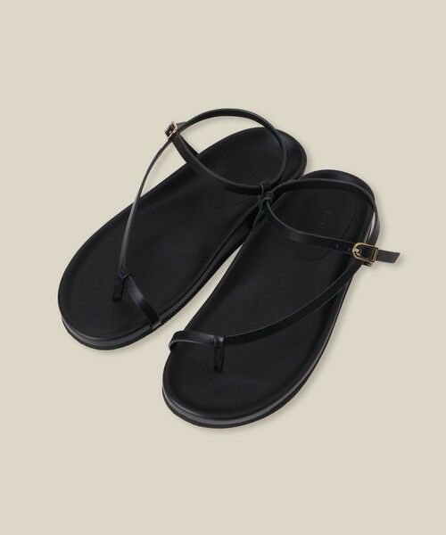 ROPE' / ロペ サンダル | スプリットレザーナローベルトサンダル | 詳細11