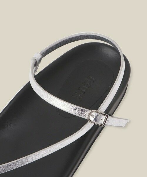 ROPE' / ロペ サンダル | スプリットレザーナローベルトサンダル | 詳細8