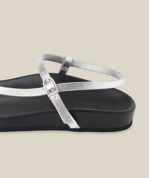 ROPE' / ロペ サンダル | スプリットレザーナローベルトサンダル | 詳細9