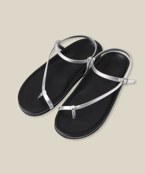 ROPE' / ロペ サンダル | スプリットレザーナローベルトサンダル | 詳細12