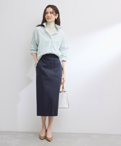 ROPE' / ロペ ミニ・ひざ丈スカート | 定番ポケット付きタイトスカート | 詳細23