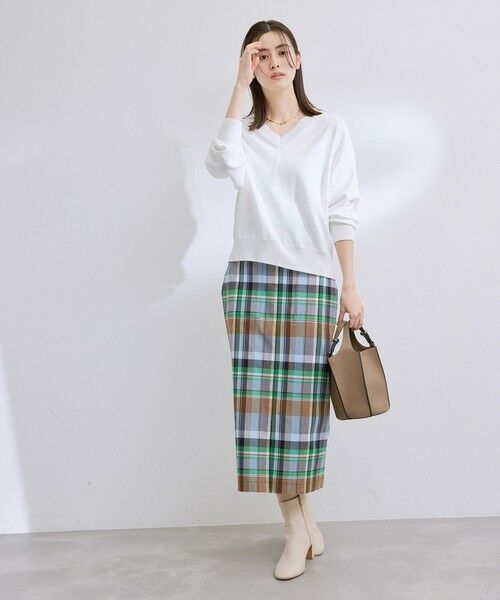 ROPE' / ロペ ミニ・ひざ丈スカート | 定番ポケット付きタイトスカート | 詳細8