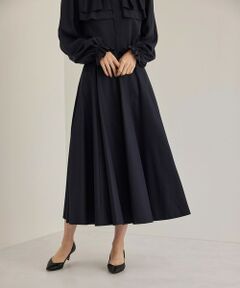 ROPE' / ロペ ミニ・ひざ丈スカート | ドライコットンフォルムフレアスカート