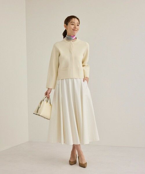 ROPE' / ロペ ミニ・ひざ丈スカート | ドライコットンフォルムフレアスカート | 詳細2