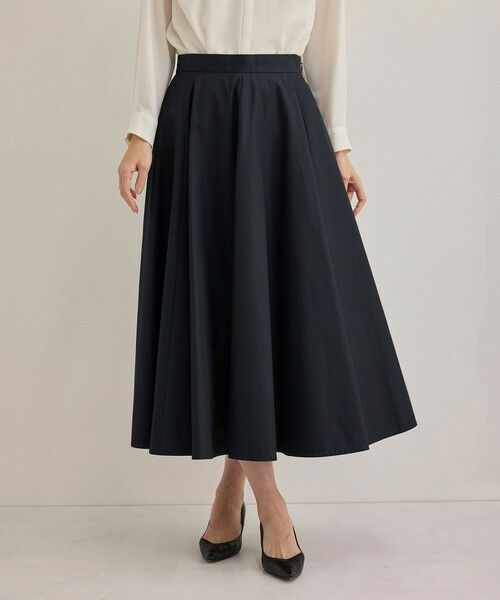 ROPE' / ロペ ミニ・ひざ丈スカート | ドライコットンフォルムフレアスカート | 詳細8