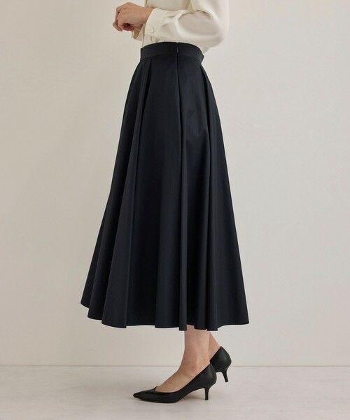 ROPE' / ロペ ミニ・ひざ丈スカート | ドライコットンフォルムフレアスカート | 詳細9