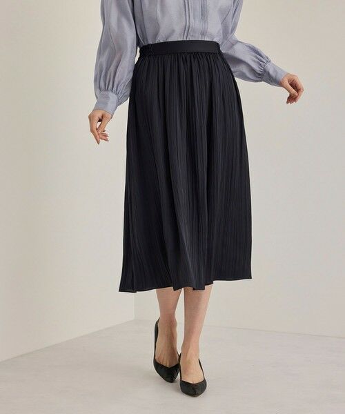 ROPE' / ロペ ロング・マキシ丈スカート | ワッシャープリーツスカート/イージーケア | 詳細12