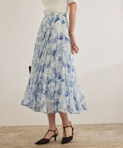 ROPE' / ロペ ミニ・ひざ丈スカート | 【洗える】トワルドジュイタックプリーツスカート