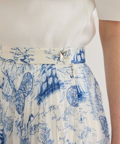 ROPE' / ロペ ミニ・ひざ丈スカート | 【洗える】トワルドジュイタックプリーツスカート | 詳細17