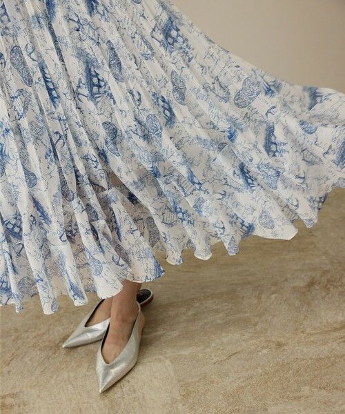 ROPE' / ロペ ミニ・ひざ丈スカート | 【洗える】トワルドジュイタックプリーツスカート | 詳細25