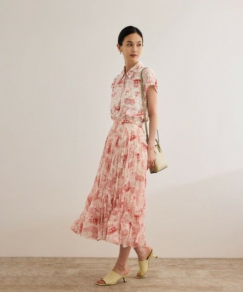 ROPE' / ロペ ミニ・ひざ丈スカート | 【洗える】トワルドジュイタックプリーツスカート | 詳細3