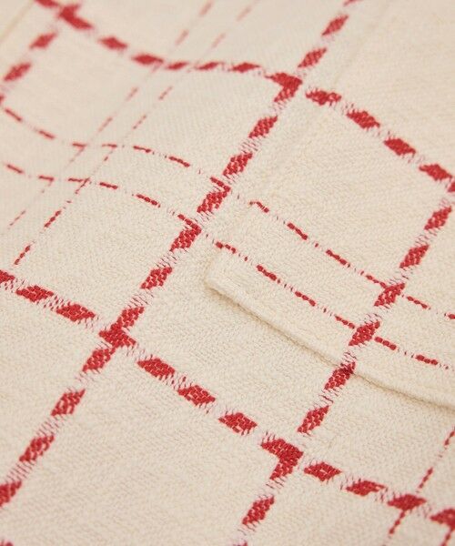 ROPE' / ロペ ミニ・ひざ丈スカート | 【洗える】ツイードチェック ポケット付きタイトスカート | 詳細22