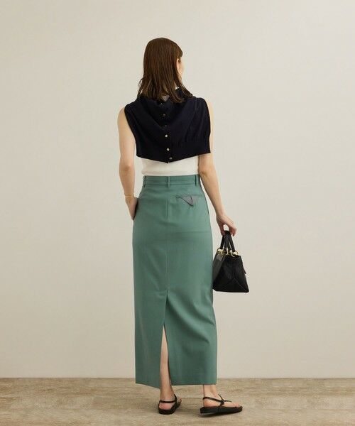 ROPE' / ロペ ミニ・ひざ丈スカート | 撥水ストレートロングスカート | 詳細12