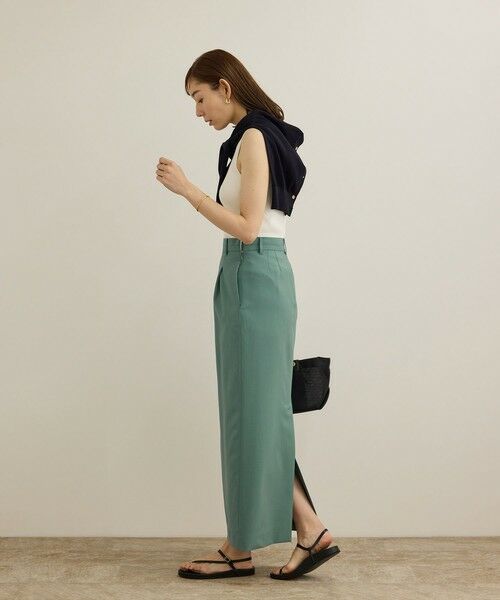 ROPE' / ロペ ミニ・ひざ丈スカート | 撥水ストレートロングスカート | 詳細4