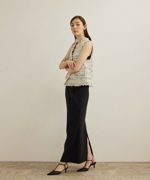 ROPE' / ロペ ミニ・ひざ丈スカート | 撥水ストレートロングスカート | 詳細7