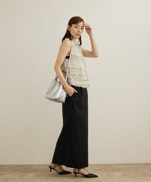 ROPE' / ロペ ミニ・ひざ丈スカート | 撥水ストレートロングスカート | 詳細8