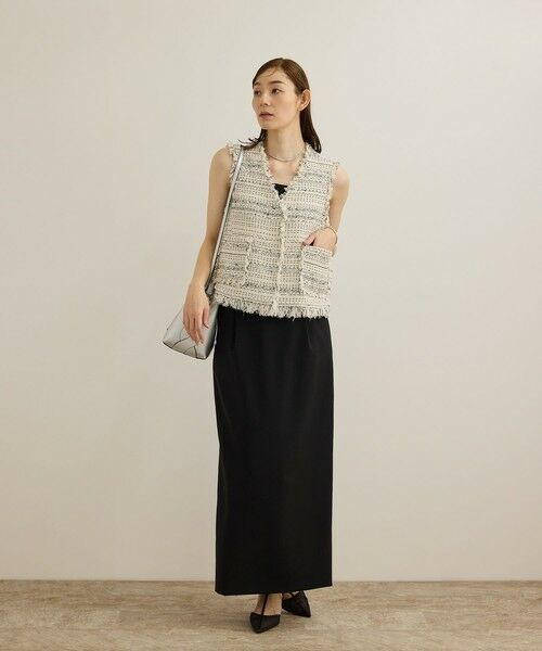 ROPE' / ロペ ミニ・ひざ丈スカート | 撥水ストレートロングスカート | 詳細9