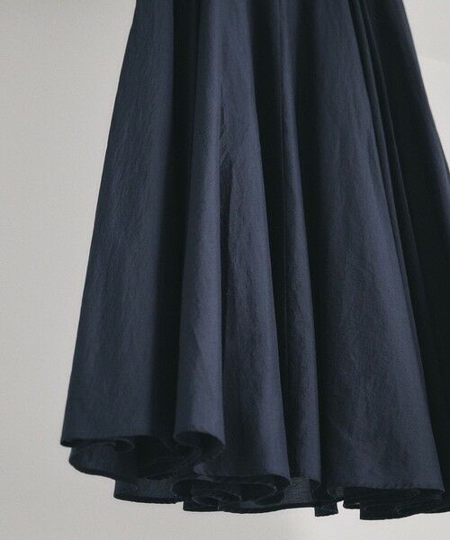 ROPE' / ロペ ミニ・ひざ丈スカート | 【洗える】ナイロンコットンタフタサーキュラースカート | 詳細14