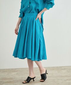 ROPE' / ロペ ロング・マキシ丈スカート | 【洗える】ヨーロピアンリネンフレアスカート/一部セットアップ対応