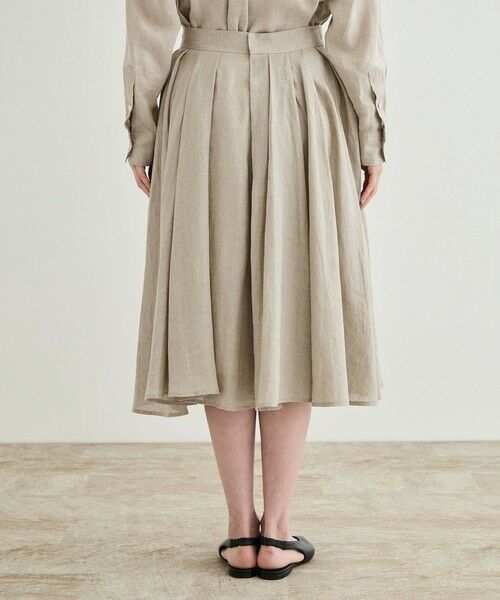 ROPE' / ロペ ロング・マキシ丈スカート | 【洗える】ヨーロピアンリネンフレアスカート/一部セットアップ対応 | 詳細14