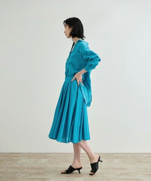 ROPE' / ロペ ロング・マキシ丈スカート | 【洗える】ヨーロピアンリネンフレアスカート/一部セットアップ対応 | 詳細27