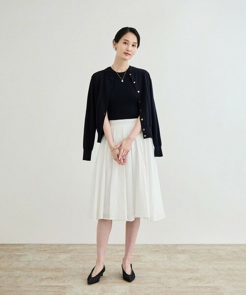 ROPE' / ロペ ロング・マキシ丈スカート | 【洗える】ヨーロピアンリネンフレアスカート/一部セットアップ対応 | 詳細30