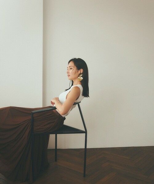 ROPE' / ロペ ミニ・ひざ丈スカート | 【洗える】ブライトネスヤーン サイドプリーツスカート | 詳細29