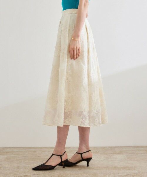 ROPE' / ロペ ロング・マキシ丈スカート | フラワーエンブロイダリースカート/セットアップ対応 | 詳細10