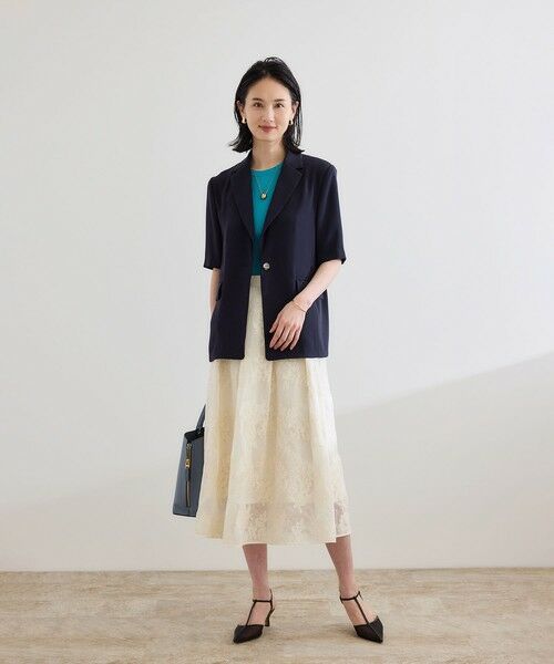 ROPE' / ロペ ロング・マキシ丈スカート | フラワーエンブロイダリースカート/セットアップ対応 | 詳細4