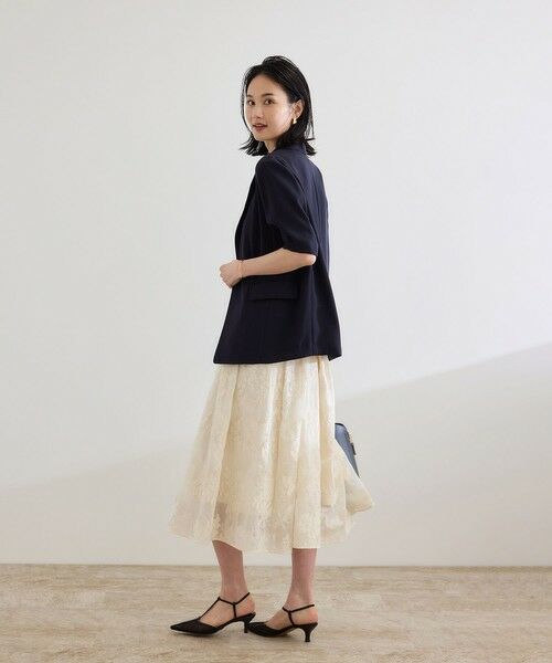 ROPE' / ロペ ロング・マキシ丈スカート | フラワーエンブロイダリースカート/セットアップ対応 | 詳細6