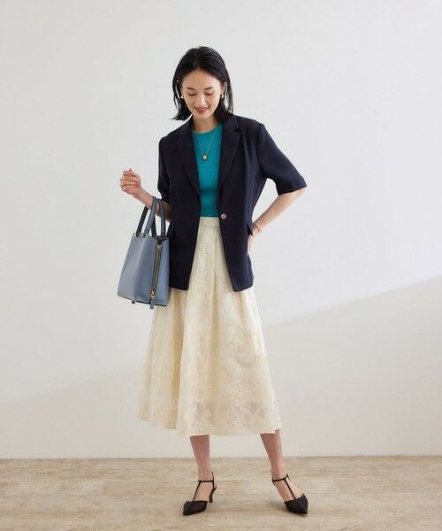 ROPE' / ロペ ロング・マキシ丈スカート | フラワーエンブロイダリースカート/セットアップ対応 | 詳細7