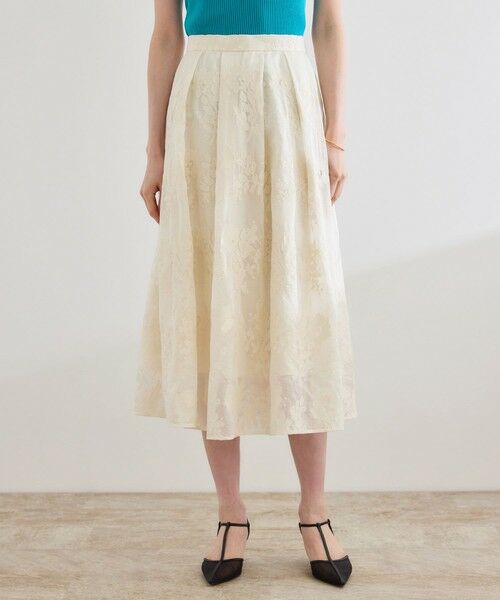 ROPE' / ロペ ロング・マキシ丈スカート | フラワーエンブロイダリースカート/セットアップ対応 | 詳細9