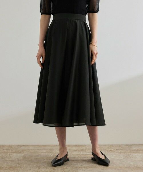 ROPE' / ロペ ミニ・ひざ丈スカート | 【洗える】シャイニーシアースカート/セットアップ対応 | 詳細10