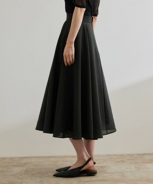 ROPE' / ロペ ミニ・ひざ丈スカート | 【洗える】シャイニーシアースカート/セットアップ対応 | 詳細11