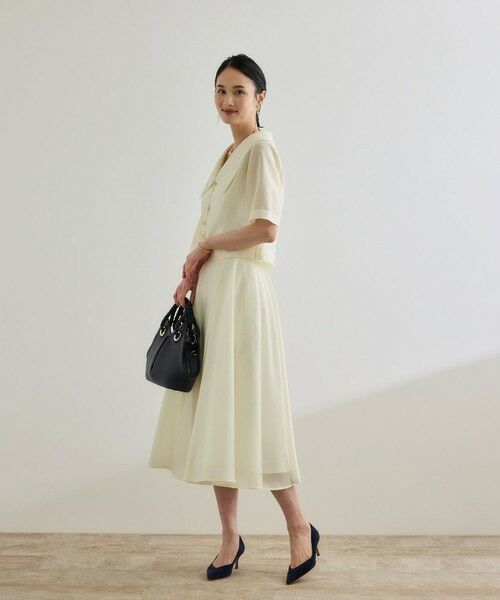 ROPE' / ロペ ミニ・ひざ丈スカート | 【洗える】シャイニーシアースカート/セットアップ対応 | 詳細8