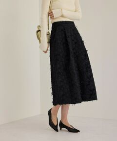 ROPE' / ロペ ミニ・ひざ丈スカート | コクーンジャガードスカート