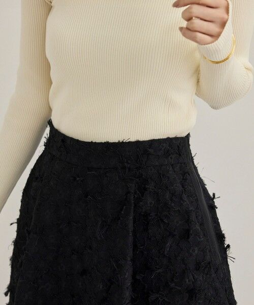 ROPE' / ロペ ミニ・ひざ丈スカート | コクーンジャガードスカート | 詳細11