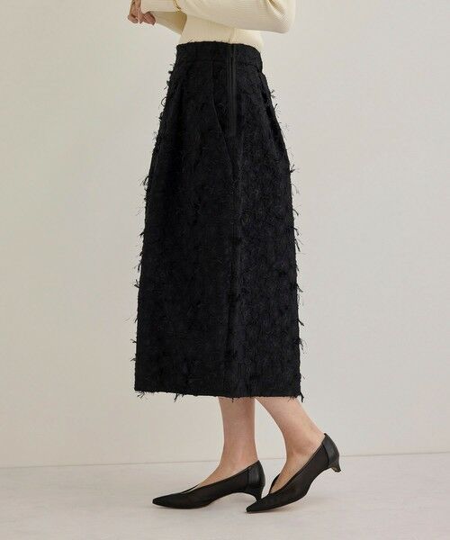 ROPE' / ロペ ミニ・ひざ丈スカート | コクーンジャガードスカート | 詳細8