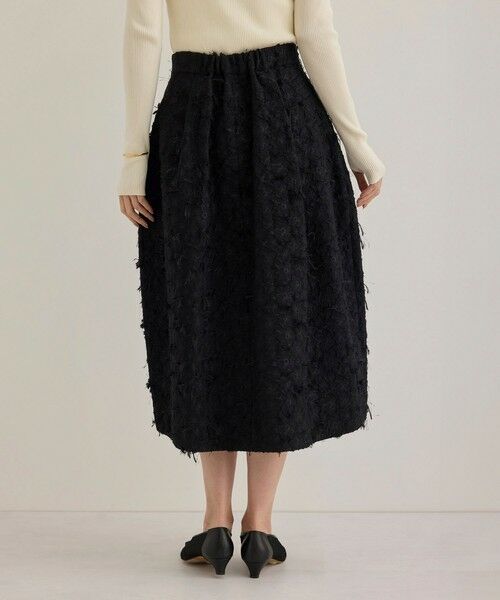 ROPE' / ロペ ミニ・ひざ丈スカート | コクーンジャガードスカート | 詳細9