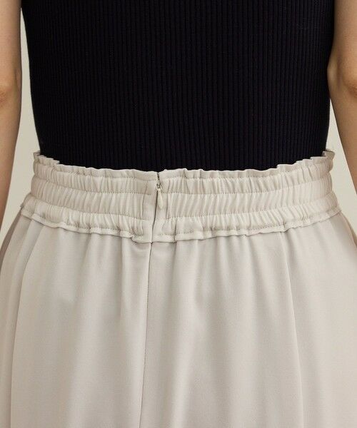 ROPE' / ロペ ミニ・ひざ丈スカート | 【洗える】タックフレアースカート/セットアップ対応 | 詳細13