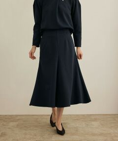 ROPE' / ロペ ミニ・ひざ丈スカート | 【洗える】ジャガードニットスカート（梨地スカート）/セットアップ対応