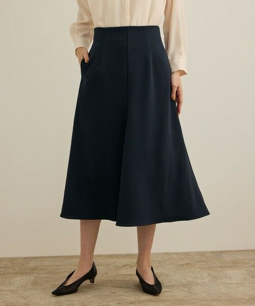 ROPE' / ロペ ミニ・ひざ丈スカート | 【洗える】ジャガードニットスカート（梨地スカート）/セットアップ対応 | 詳細10