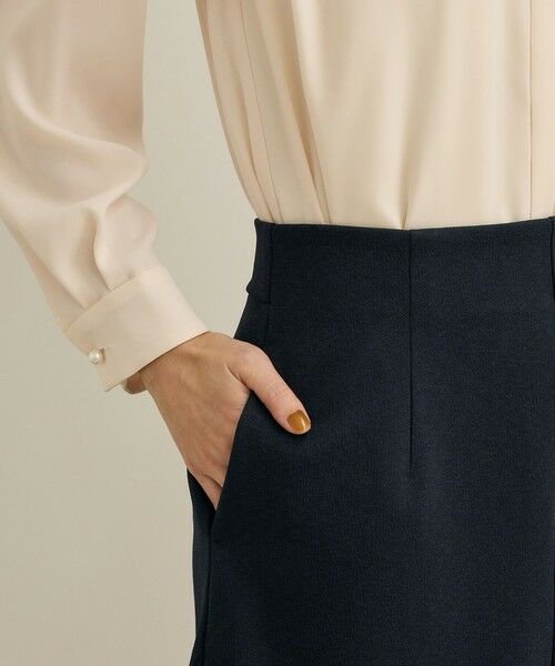 ROPE' / ロペ ミニ・ひざ丈スカート | 【洗える】ジャガードニットスカート（梨地スカート）/セットアップ対応 | 詳細15