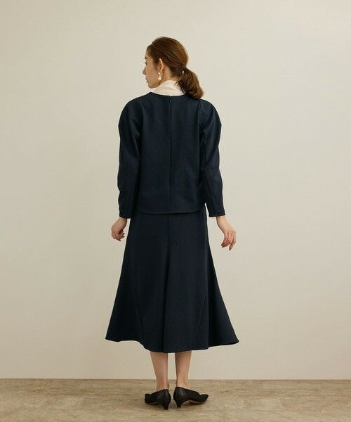 ROPE' / ロペ ミニ・ひざ丈スカート | 【洗える】ジャガードニットスカート（梨地スカート）/セットアップ対応 | 詳細9