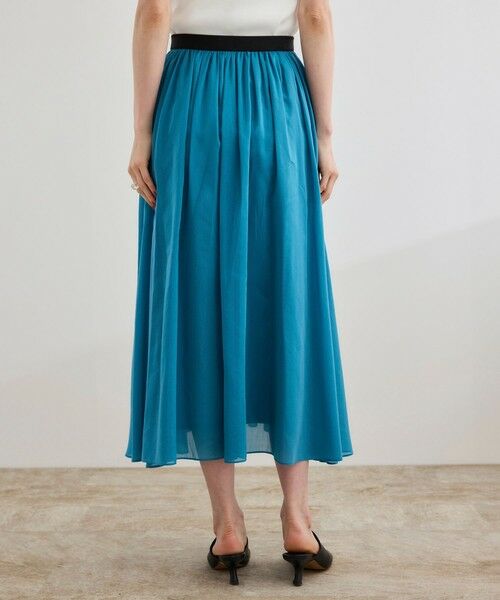 ROPE' / ロペ ミニ・ひざ丈スカート | 【洗える】コットンシルクスカート | 詳細14