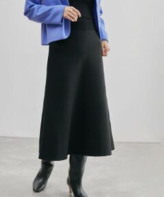 ROPE' / ロペ ミニ・ひざ丈スカート | スウェットライクニットフレアスカート