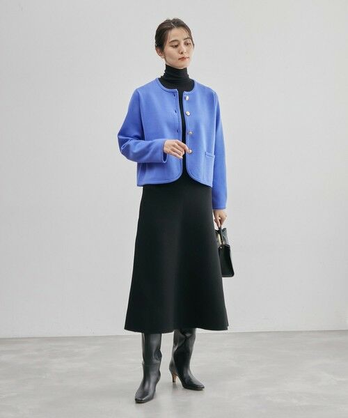 ROPE' / ロペ ミニ・ひざ丈スカート | スウェットライクニットフレアスカート | 詳細14